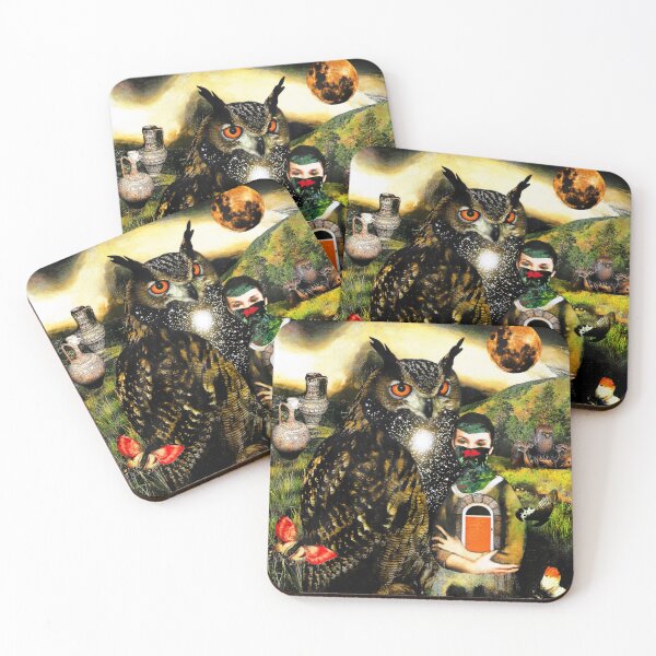 Item preview, Owl Spirit Animal Nature Lover Spiritual Gifts Mystical designed and sold by Seruni Artworks.