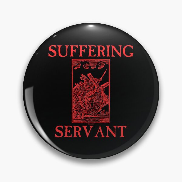 Item preview, Suffering Servant Jesus Crucifixion Metal Hardcore Punk designed and sold by thecamphillips.