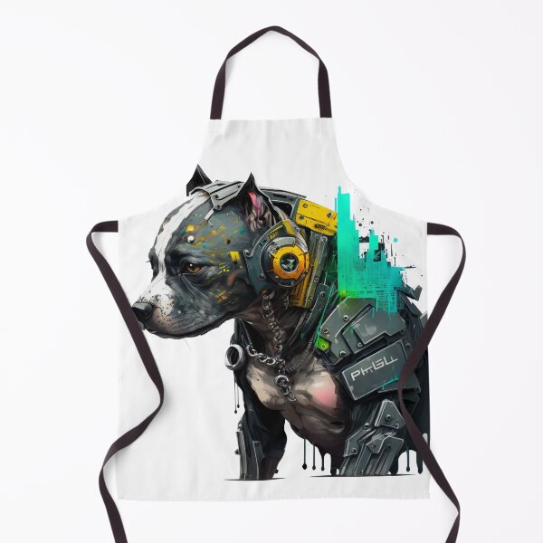 Artikelvorschau, CyberPunk DJ Pitbull #1 entworfen und verkauft von OregonArtForAll.