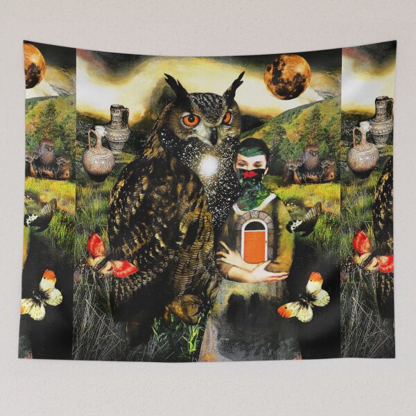 Item preview, Owl Spirit Animal Nature Lover Spiritual Gifts Mystical designed and sold by Seruni Artworks.