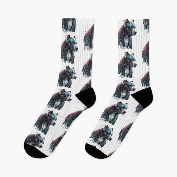 Item preview, CyberPunk DJ Pitbull #2 designed and sold by OregonArtForAll.