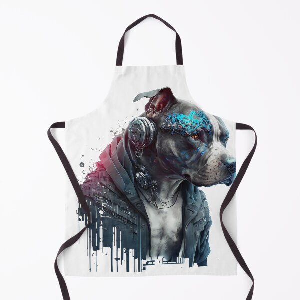 Artikelvorschau, CyberPunk DJ Pitbull #2 entworfen und verkauft von OregonArtForAll.