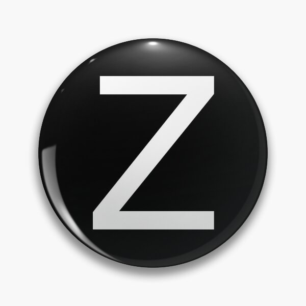 Item preview, Helvetica Z in white designed and sold by winterwinter.