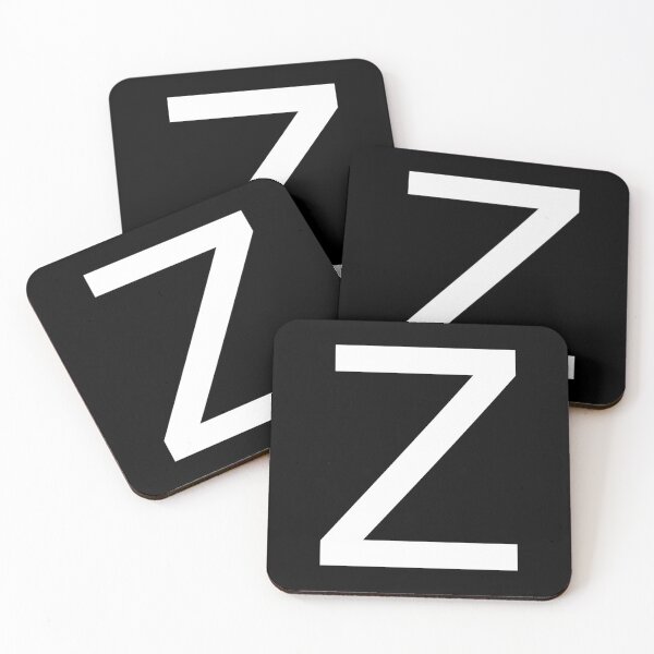 Item preview, Helvetica Z in white designed and sold by winterwinter.