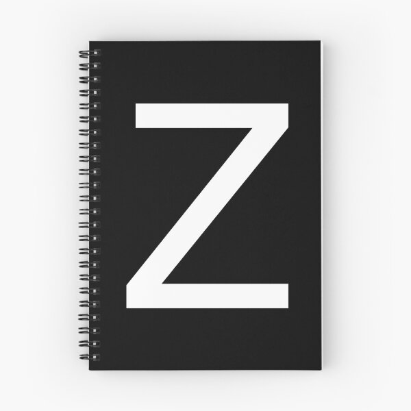 Item preview, Helvetica Z in white designed and sold by winterwinter.