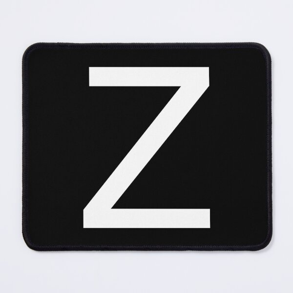 Item preview, Helvetica Z in white designed and sold by winterwinter.