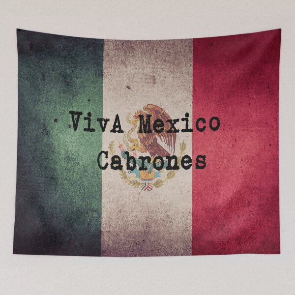 Item preview, Viva Mexico Cabrones designed and sold by Cristina Cassia.