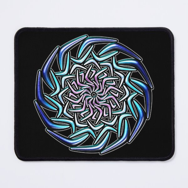 Item preview, Boomerang Bends Mandala designed and sold by FalcoSkyWolf.