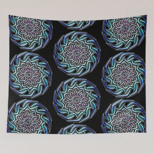 Item preview, Boomerang Bends Mandala designed and sold by FalcoSkyWolf.