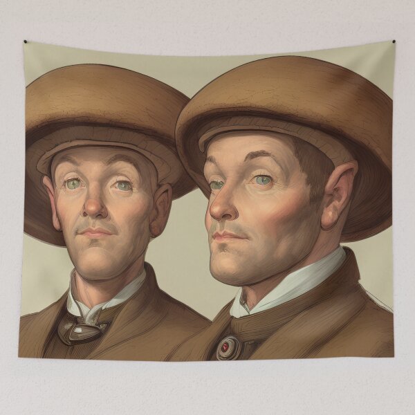 Item preview, Fungal Gentlemen designed and sold by Fungal-Art.