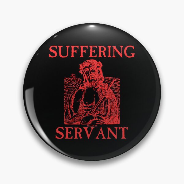 Item preview, Suffering Servant Jesus Crucifixion Metal Hardcore Punk designed and sold by thecamphillips.