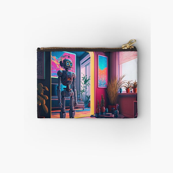 Item preview, robot lofi designed and sold by DreamscapesAI.