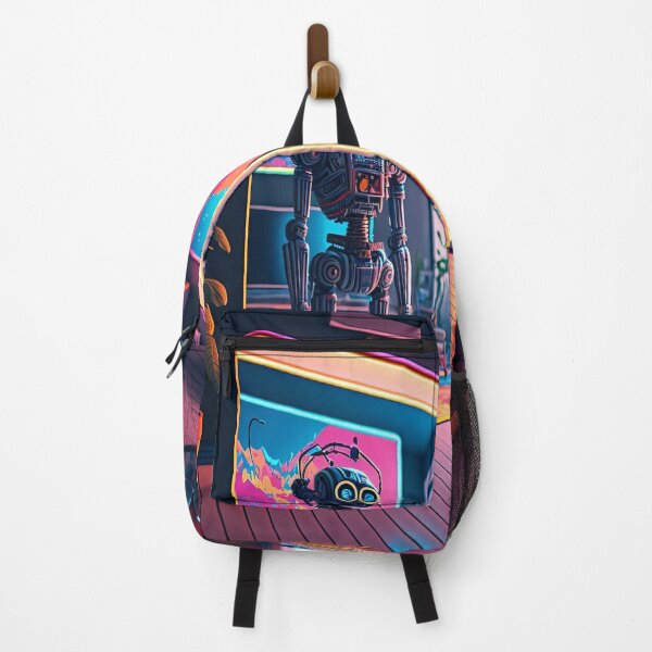 Item preview, lofi robot designed and sold by DreamscapesAI.