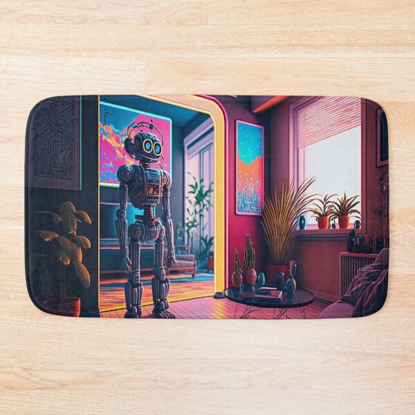 Item preview, lofi robot designed and sold by DreamscapesAI.