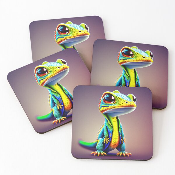 Item preview, Colorful lizard designed and sold by PadedoDesigns.