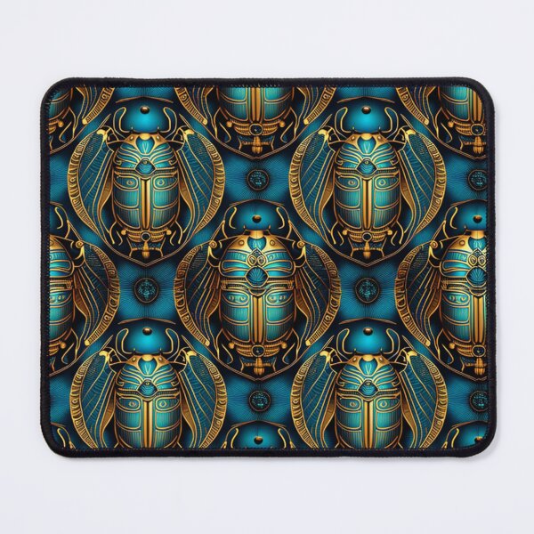 Item preview,  Egyptian Scarab Beetle Fabric Textile Pattern designed and sold by Alladin7.