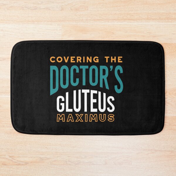 Item preview, Asistente médico cubriendo el glúteo mayor del médico designed and sold by whyitsme.