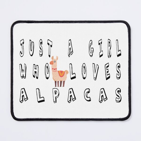 Item preview, Just a girl who loves alpacas designed and sold by hmgrafi36.