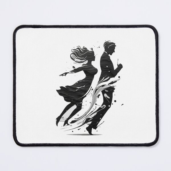 Item preview, Dancing couple Minimalist Logo designed and sold by zzibel.