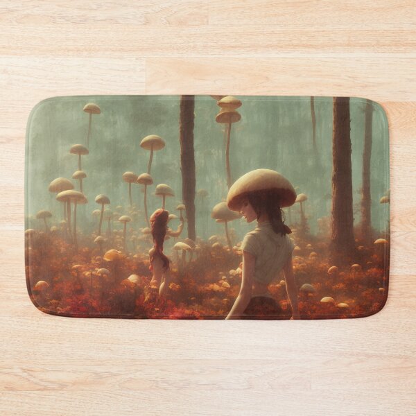 Item preview, The Mushroom Pickers designed and sold by Fungal-Art.