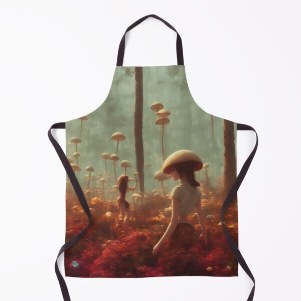Item preview, The Mushroom Pickers designed and sold by Fungal-Art.