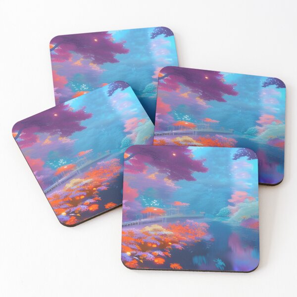 Item preview, A magical park at night designed and sold by brandway.