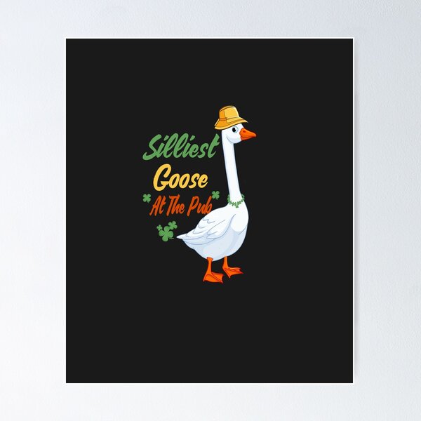 Item preview, Silliest Goose at The pub Funny Classic T-shirts designed and sold by Saisaye.
