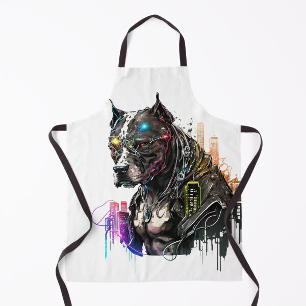 Artikelvorschau, CyberPunk DJ Pitbull #5 entworfen und verkauft von OregonArtForAll.