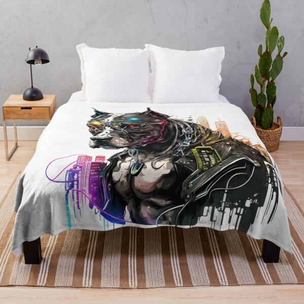 Item preview, CyberPunk DJ Pitbull #5 designed and sold by OregonArtForAll.