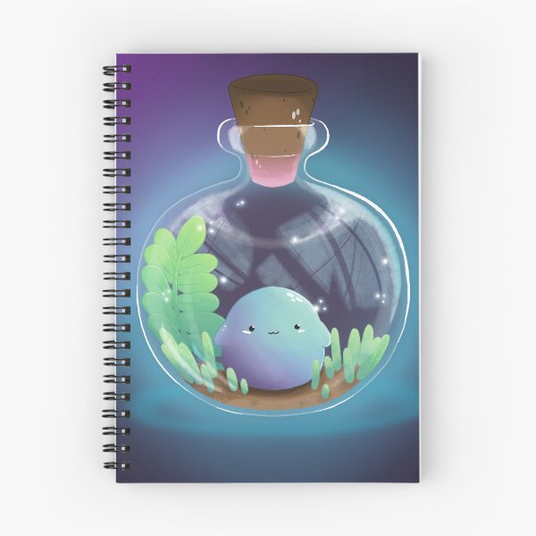 Item preview, Cute Blob In A Glass Bottle designed and sold by NinniShop.