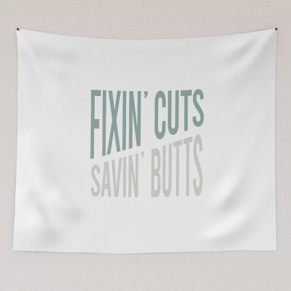 Item preview, El asistente médico Fixin corta las colillas de Savin designed and sold by whyitsme.
