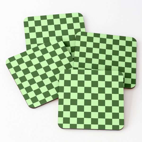 Item preview, Pine and Mint Green Checkerboard pattern designed and sold by Michael Stewart.