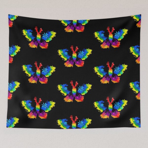 Item preview, Classic Pride Flag Moth (Version 1) designed and sold by O1RSH.