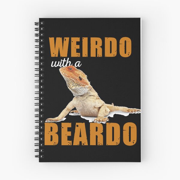 Item preview, Reptiles Wierdo With a Beardo Iguana Lizard Bearded Dragon  designed and sold by Lenny Stahl.