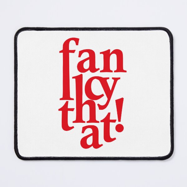 Item preview, Fancy that! Typographical art designed and sold by EditorArt.