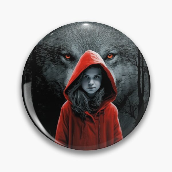 Item preview, Girl With a Wolf. Red Cape designed and sold by DiamondPixel.