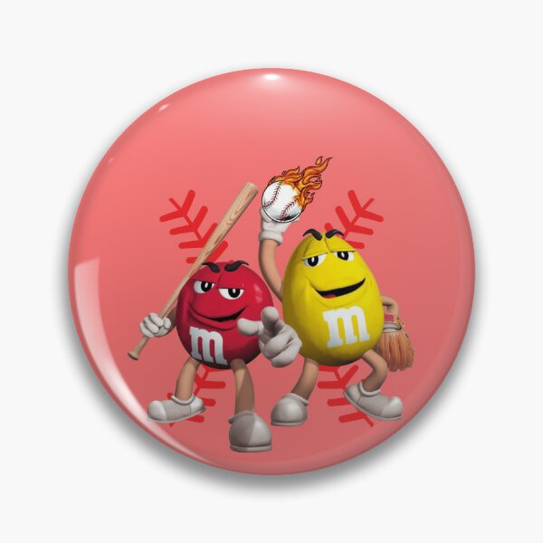 M&M'S RED CHARACTER BIG FACE MELAMINE DINNER PLATE. : : Home