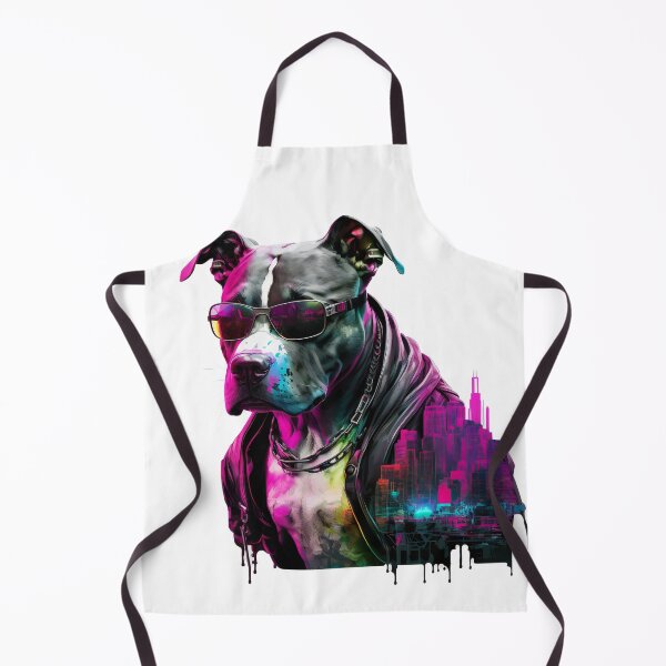 Artikelvorschau, CyberPunk DJ Pitbull #6 entworfen und verkauft von OregonArtForAll.