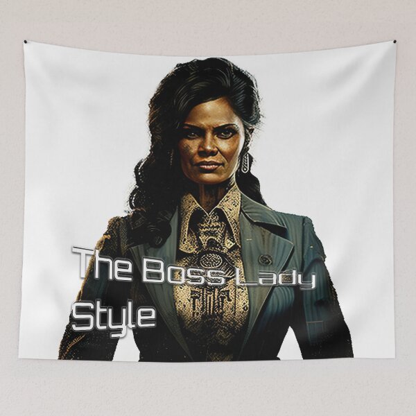 Item preview, The Boss Lady Self-Control designed and sold by tengamerx.