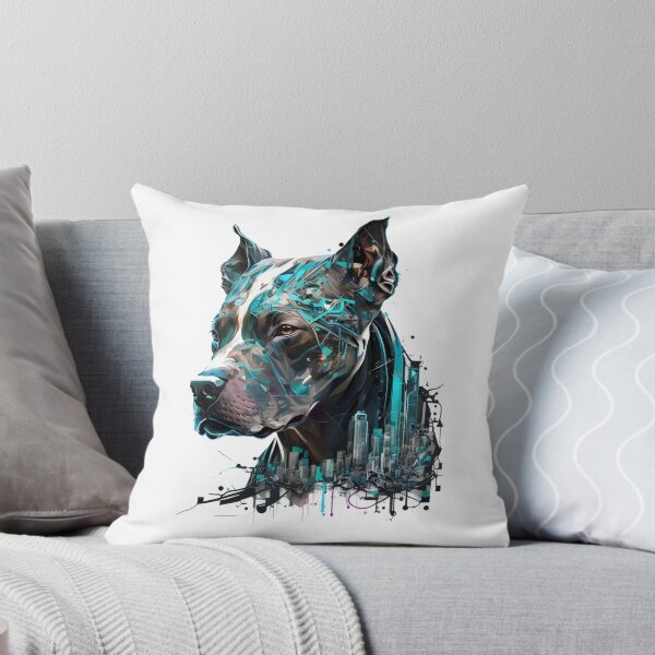 Item preview, CyberPunk Pitbull #23 designed and sold by OregonArtForAll.