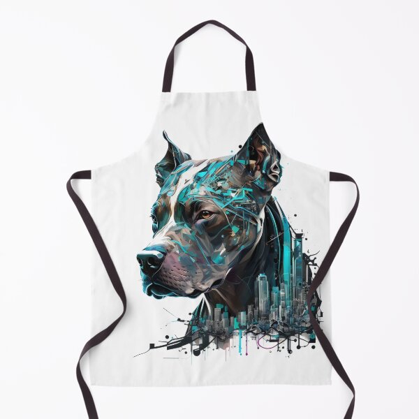 Artikelvorschau, Cyberpunk-Pitbull Nr. 23 entworfen und verkauft von OregonArtForAll.