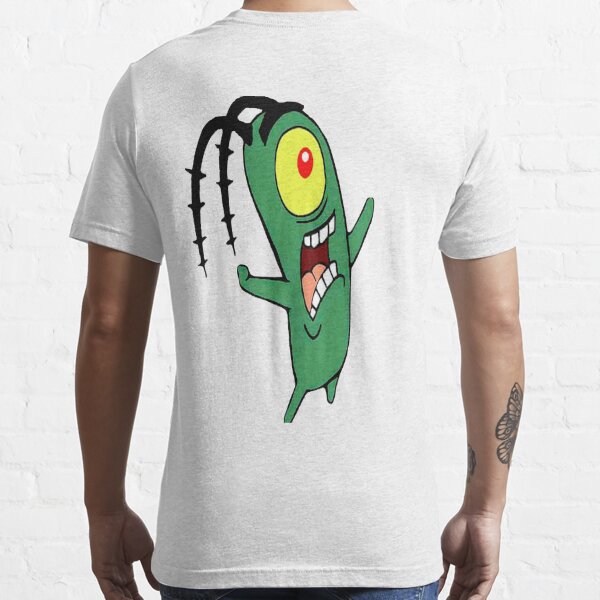 Plankton T Shirt For Sale By Nakaylath Redbubble Spongebob T Shirts Patrick T Shirts