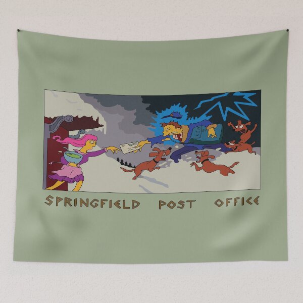 Item preview, Springfield Post Office designed and sold by REALsaintpetty.