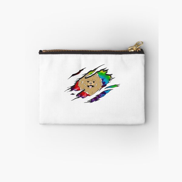 Artikelvorschau, Pomerainian Hund tyedye Ausbrechen entworfen und verkauft von NewMerchandise.