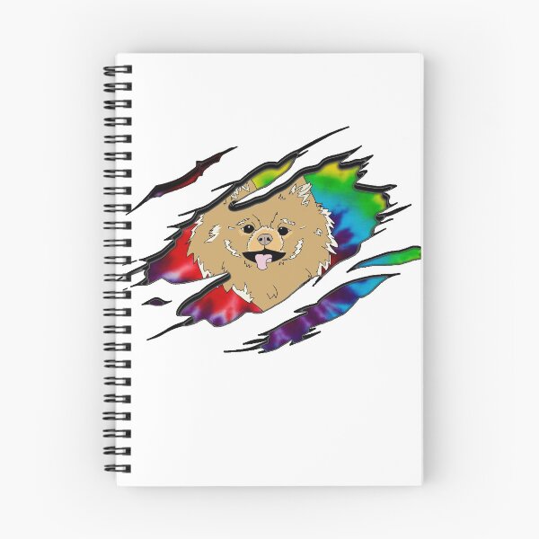 Item preview, Pomerainian perro tyedye estallando designed and sold by NewMerchandise.