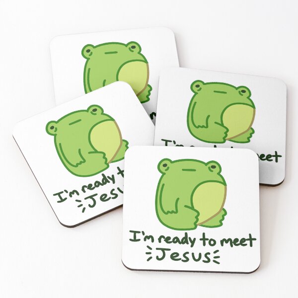 Item preview, Depressed frog ready to meet Jesus designed and sold by Amaripie.