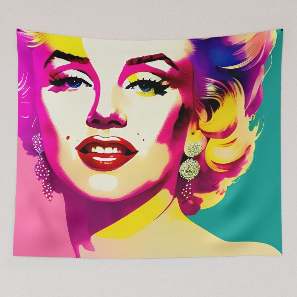 Item preview, Marilyn Monroe Art: Watercolor 1 designed and sold by OutofFocusShop.