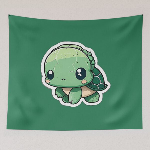 Item preview, Watercolor sea turtle designed and sold by verluxe.