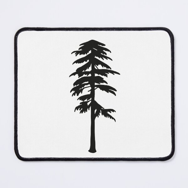 Item preview, Pine tree silhouette - black designed and sold by Krista Robertson.