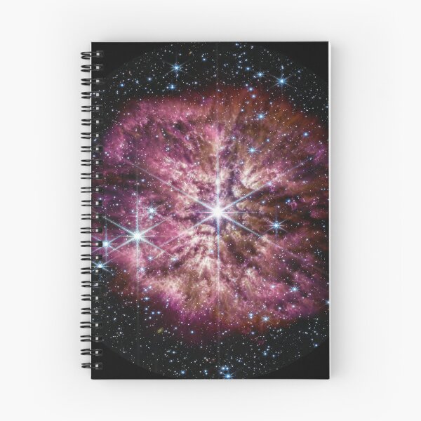 Item preview, James Webb Space Telescope WR 124 (NIRCam and MIRI Composite Image) designed and sold by bolkibox.